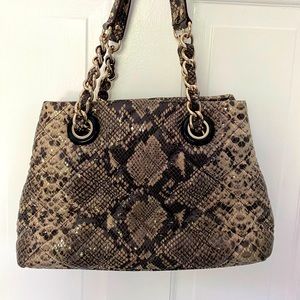 Kate Spade Snake Print Shoulder Purse